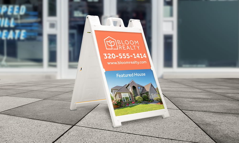 Real Estate A-Frame Sign