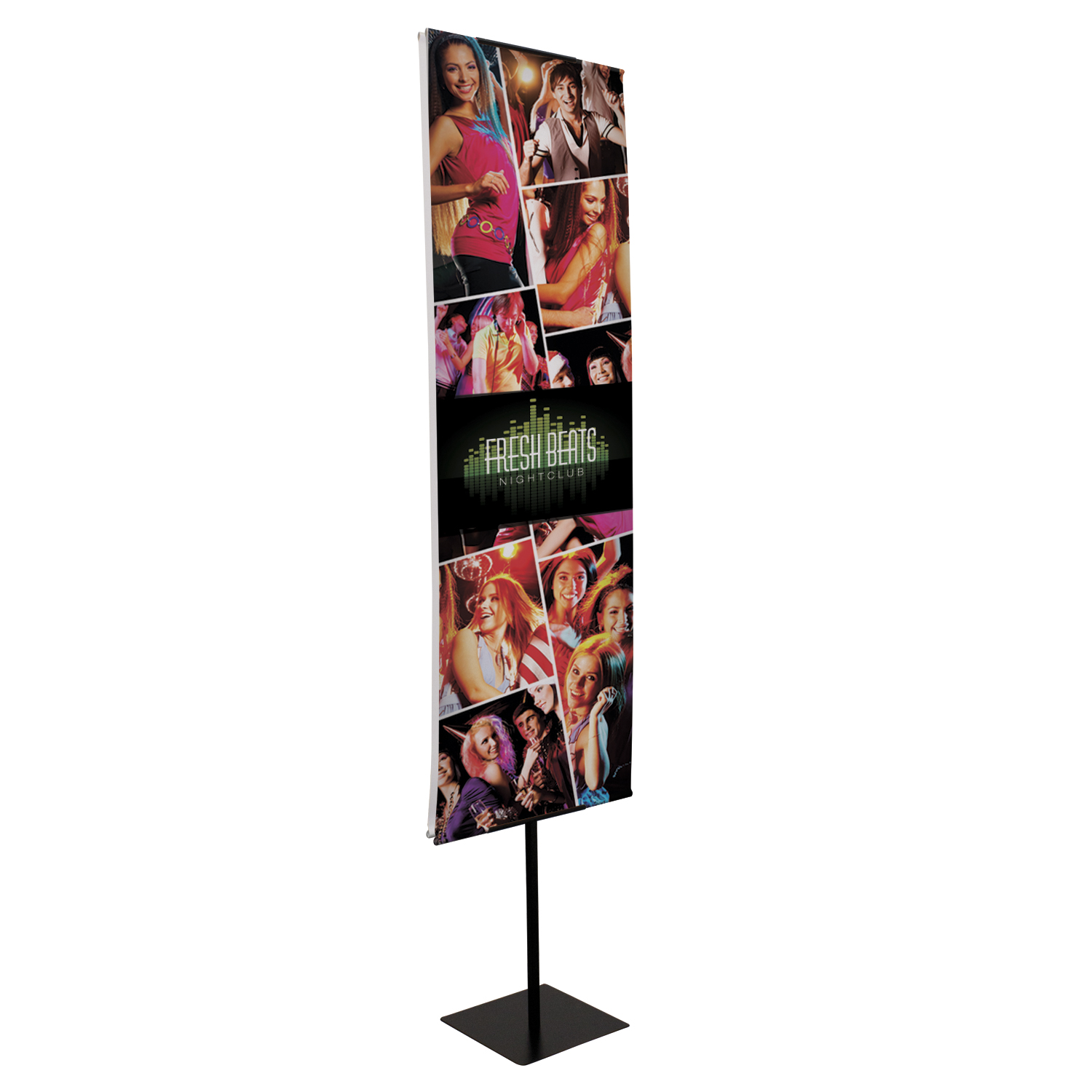 Versatile Banner Stand Heavy Duty with Dowels Combo 72" x 24"