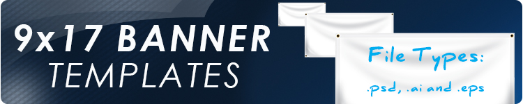 9' x 17' Vinyl Banner Templates | Banners.com