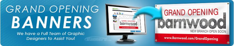 Custom Grand Opening Banners from Banners.com