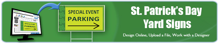 St. Patrick's Day Yard Signs - Order Custom Signs from Banners.com